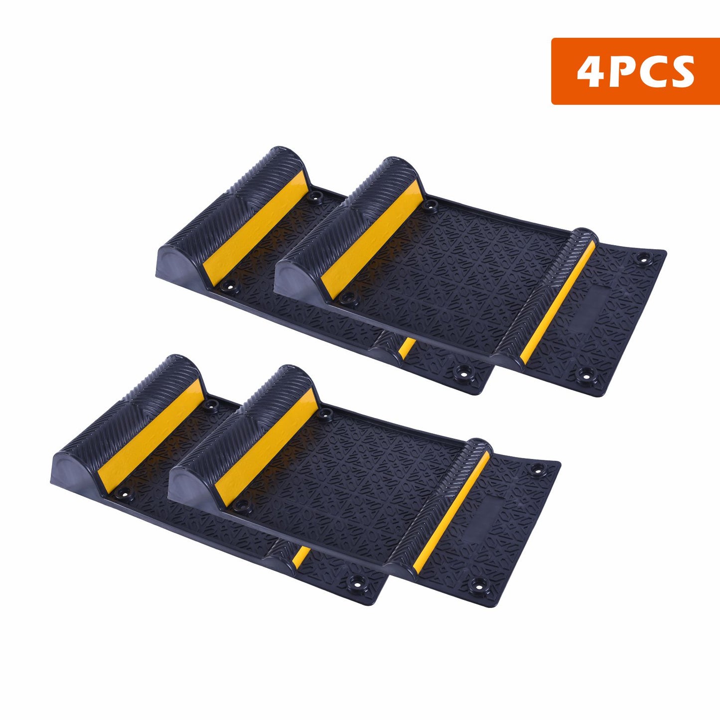 Rubber Parking Mat with 3M Self-Adhesive Tape and Install Kits