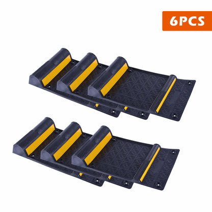 Rubber Parking Mat with 3M Self-Adhesive Tape and Install Kits