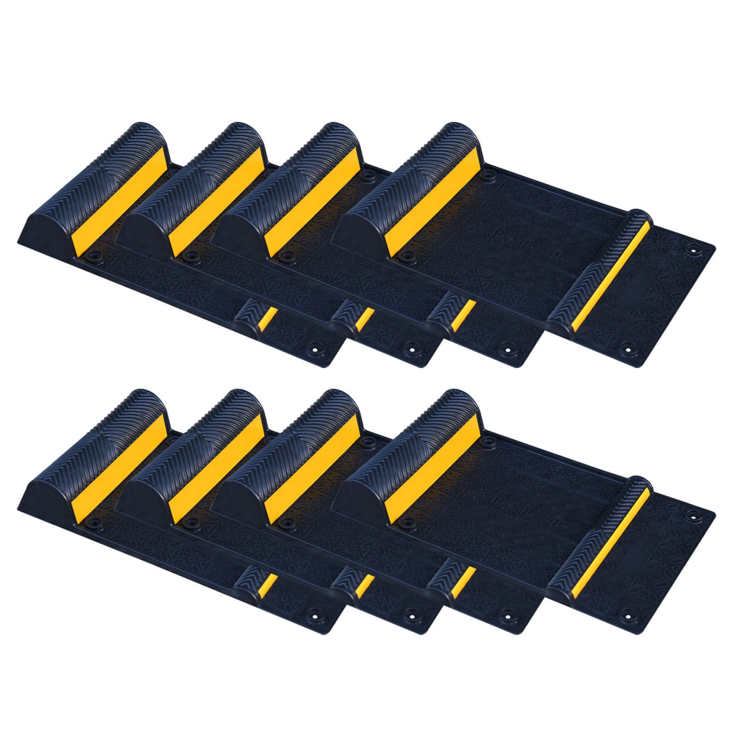 Rubber Parking Mat with 3M Self-Adhesive Tape and Install Kits