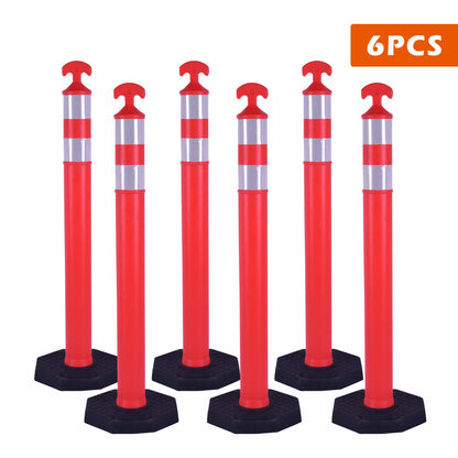 Delineator Post /Base with Reflecive Tape