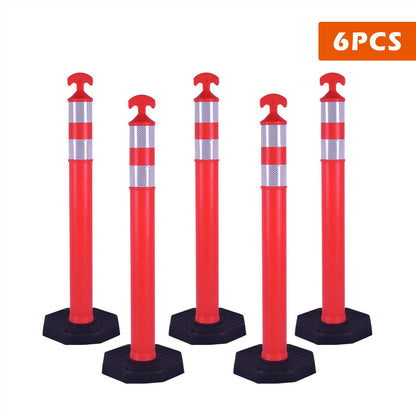 Delineator Post /Base with Reflecive Tape