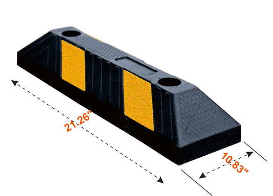 22Inch Parking Curb with Install Kits Product dimensions.