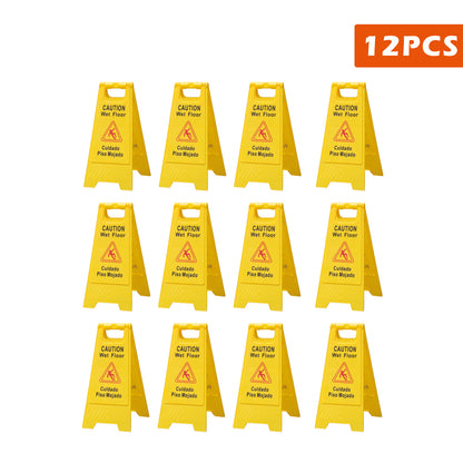 A-Frame Floor Sign Caution Wet