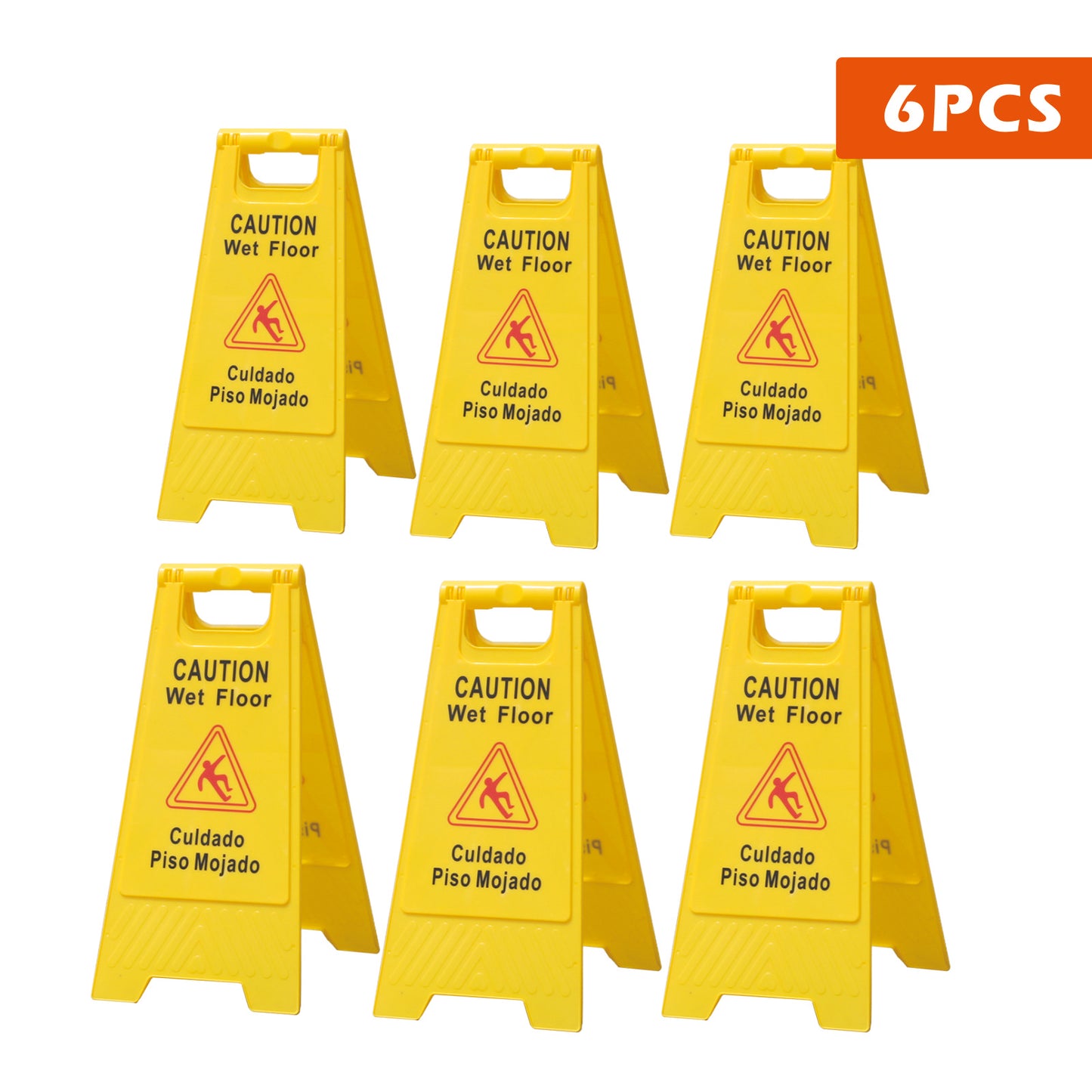 A-Frame Floor Sign Caution Wet