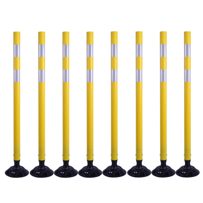 48Inch Flexible Surface Mount Delineator Post 8PCS