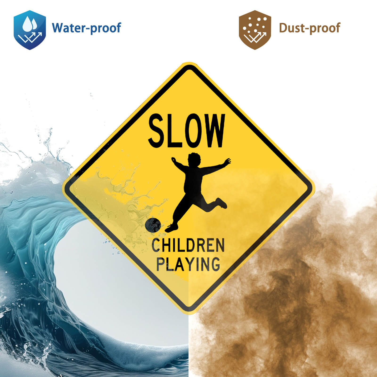 Slow Children Playing Sign-3