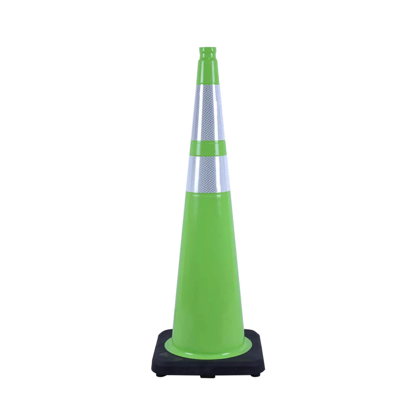 Heavy-Duty Traffic Cones 12/18/28/36 Inch, PVC Safety Cone with Reflective Stripe